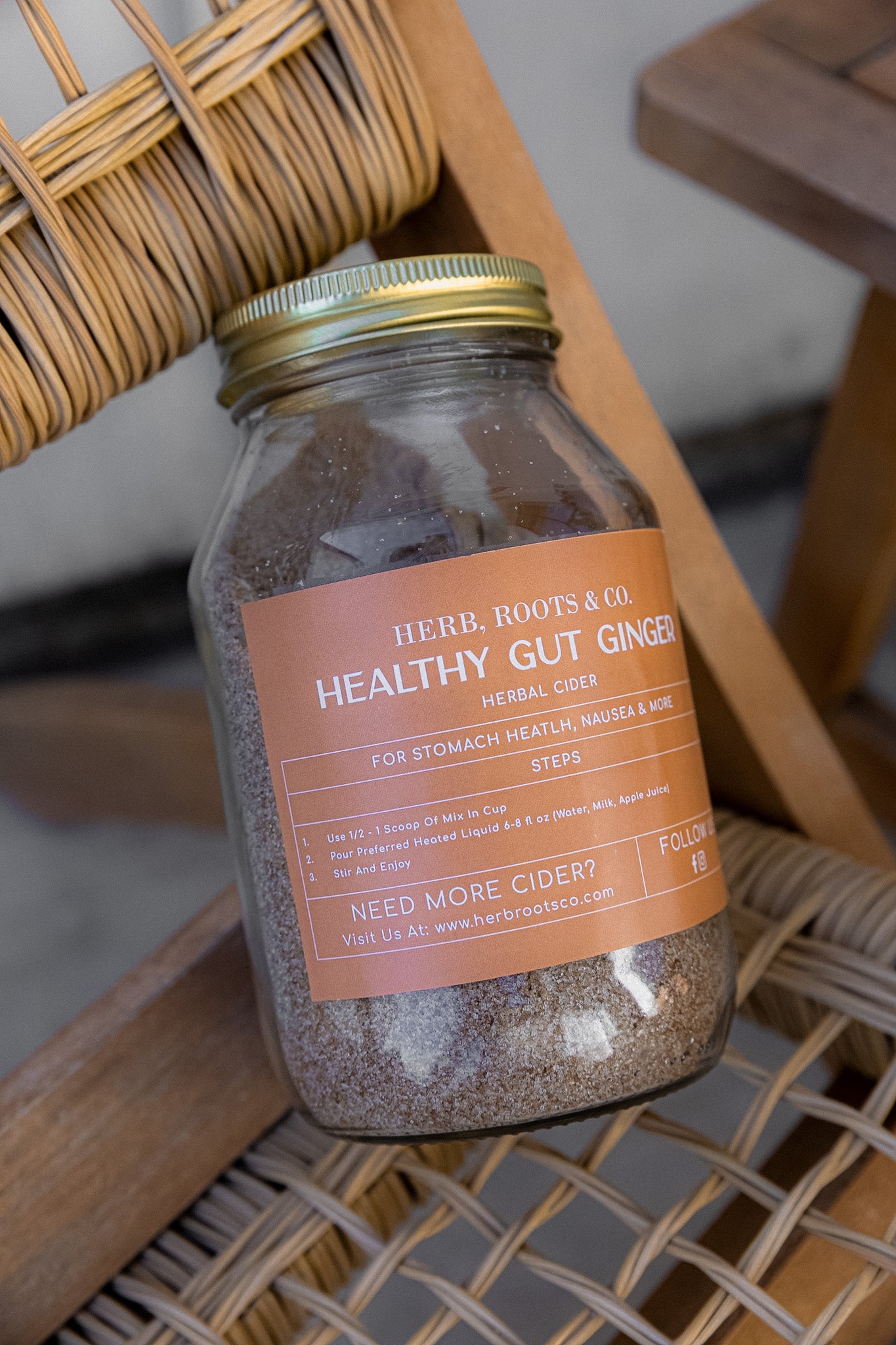Healthy Gut Ginger – Herb, Roots & Company