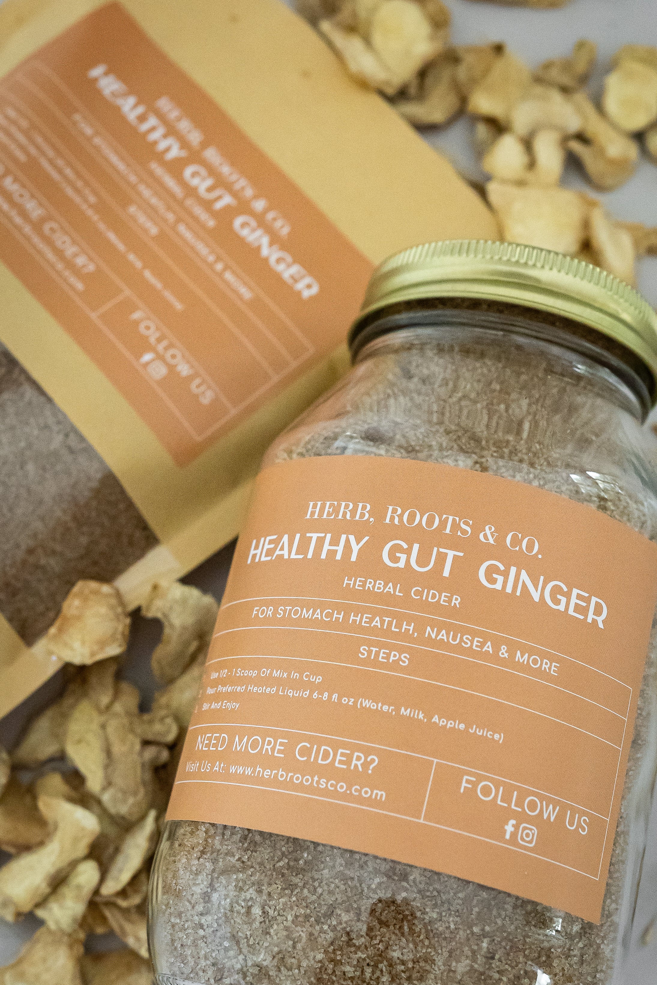 Healthy Gut Ginger – Herb, Roots & Company